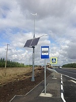 Автономный осветительный комплекс ПЕШЕХОДНЫЙ ПЕРЕХОД